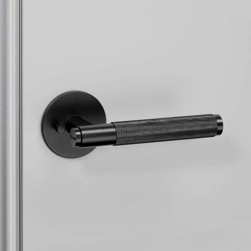 Cross Knurled Door Lever