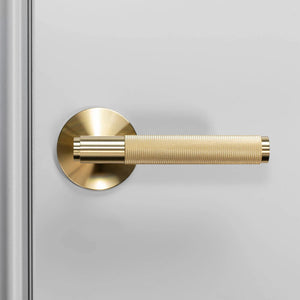 Cross Knurled Door Lever