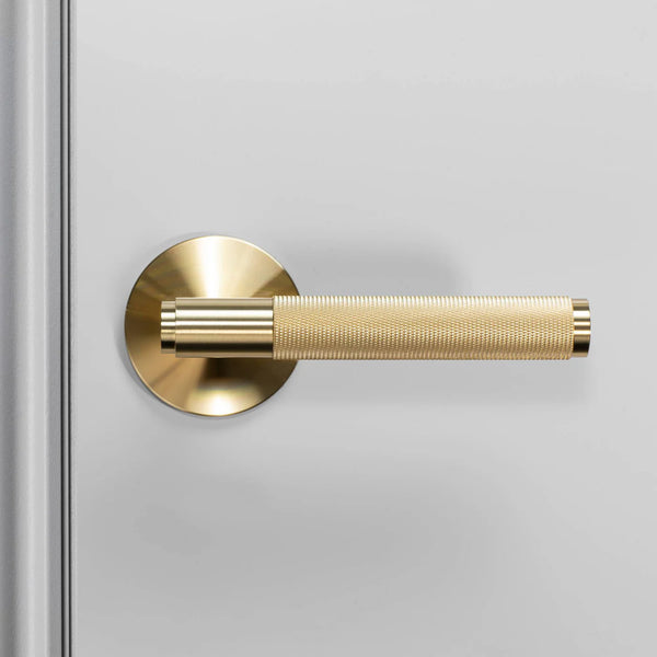 Cross Knurled Door Lever