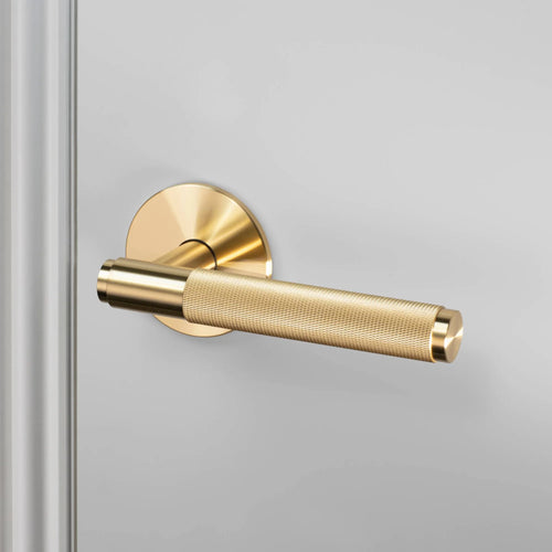 Cross Knurled Door Lever