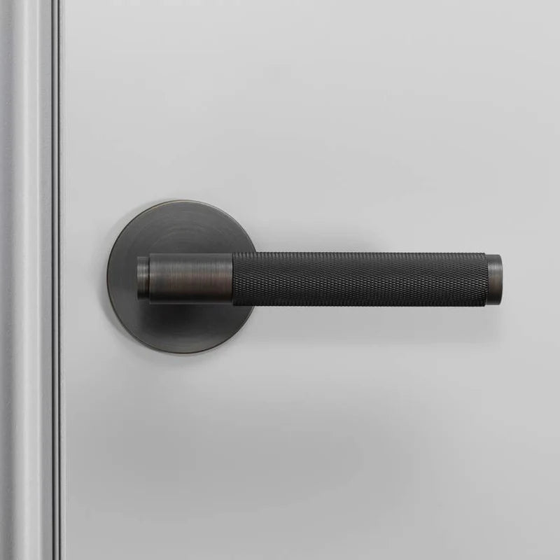 Cross Knurled Door Lever