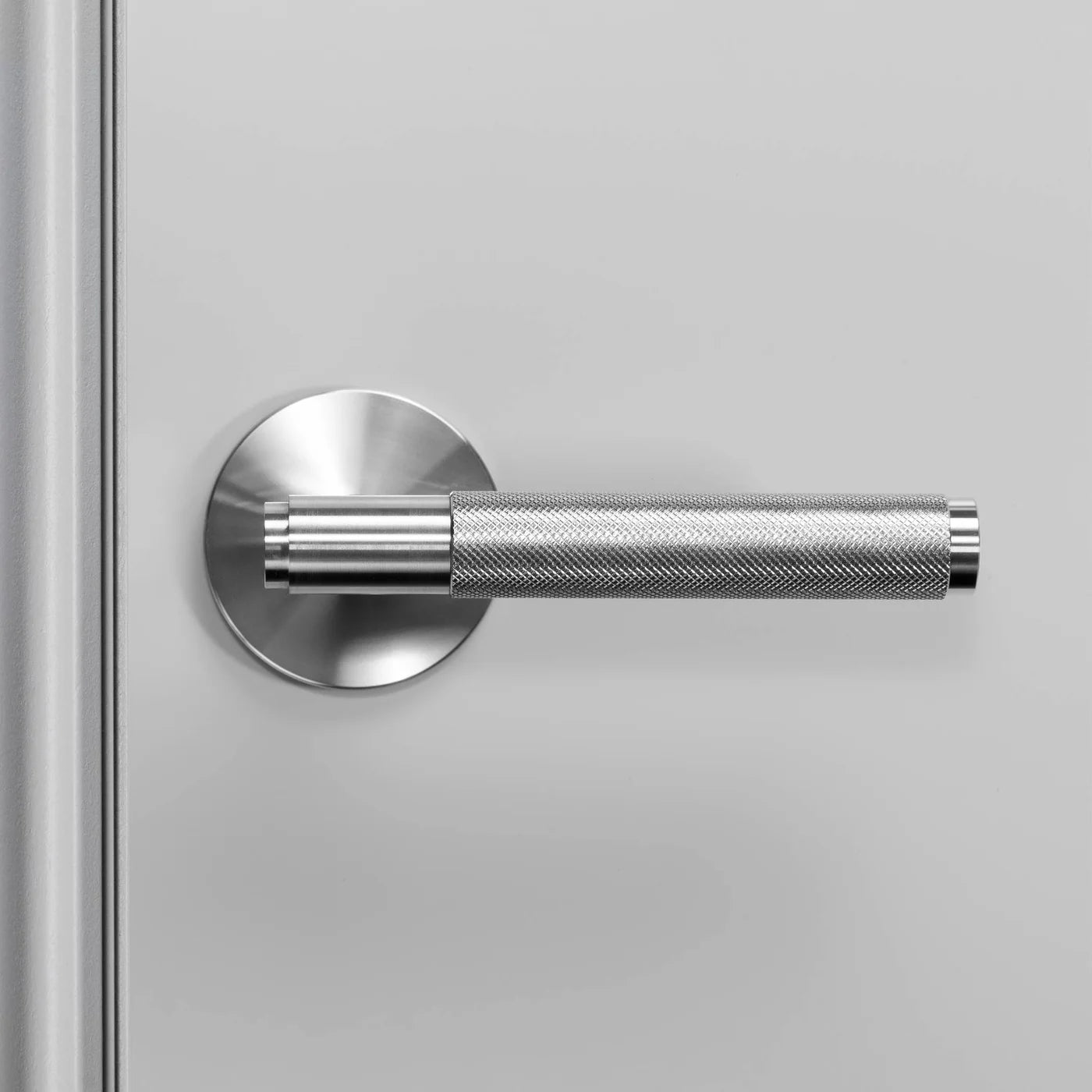 Cross Knurled Door Lever