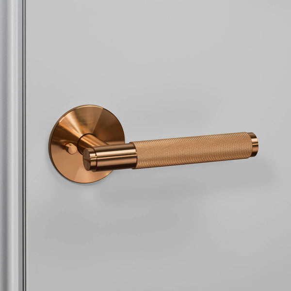 Cross Knurled Door Lever