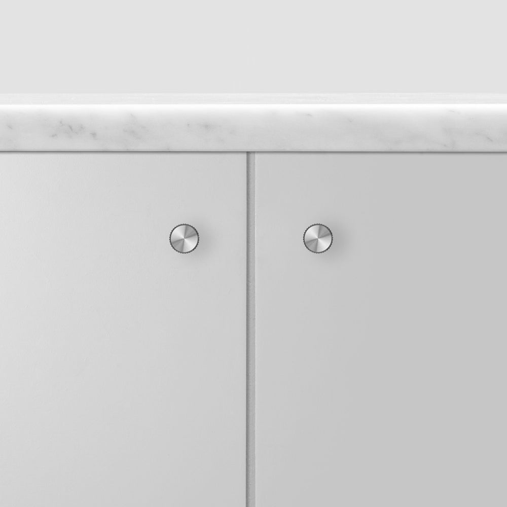 Linear Knurled Cabinet Knob [Pair]