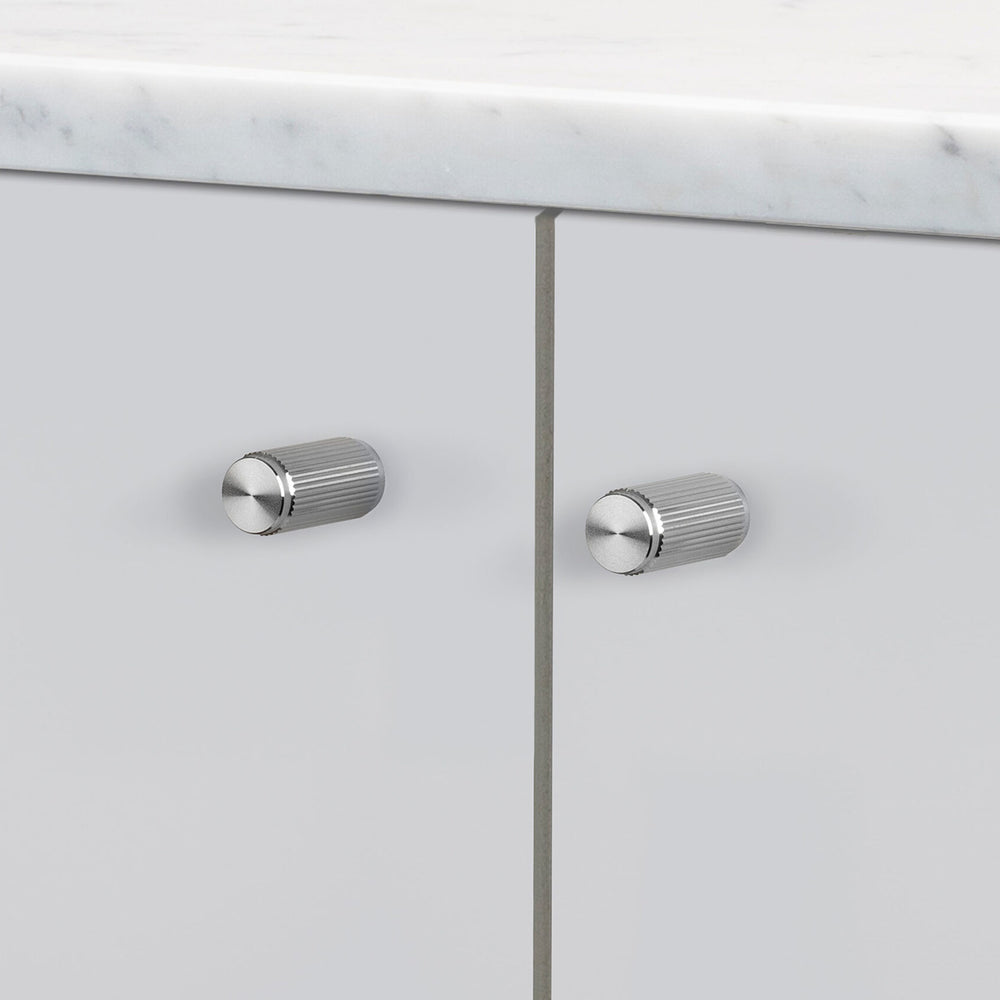 Linear Knurled Cabinet Knob [Pair]