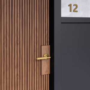 Linear Knurled Door Lever