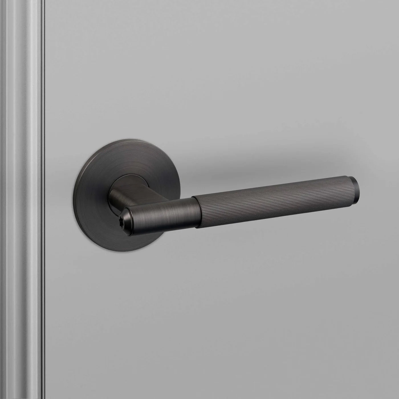 Linear Knurled Door Lever