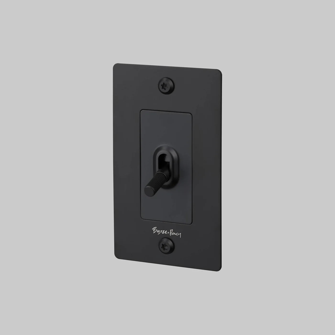 Linear Knurled Toggle Light Switch