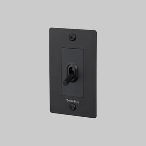 Linear Knurled Toggle Light Switch