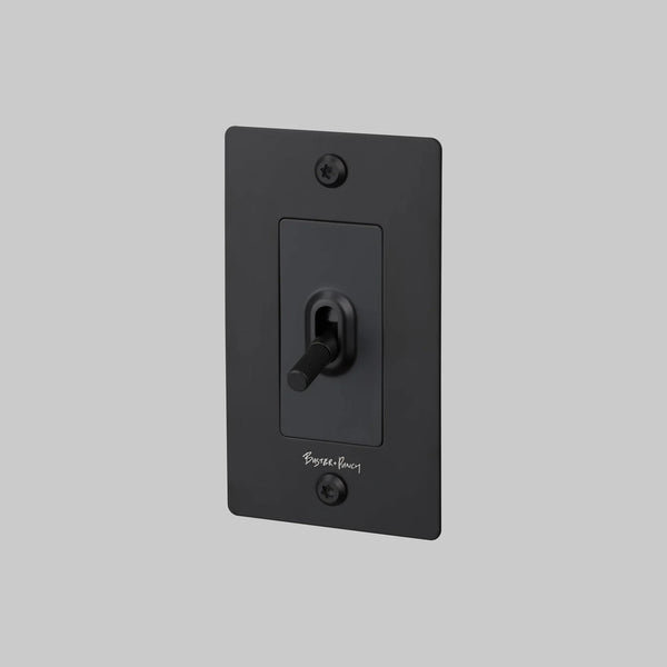 Linear Knurled Toggle Light Switch