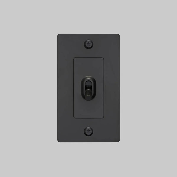 Linear Knurled Toggle Light Switch