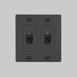 Linear Knurled Toggle Light Switch