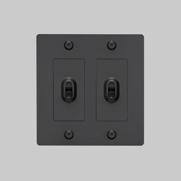 Linear Knurled Toggle Light Switch
