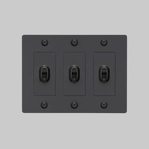 Linear Knurled Toggle Light Switch