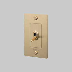 Linear Knurled Toggle Light Switch
