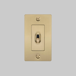 Linear Knurled Toggle Light Switch