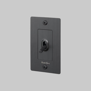 Linear Knurled Toggle Light Switch