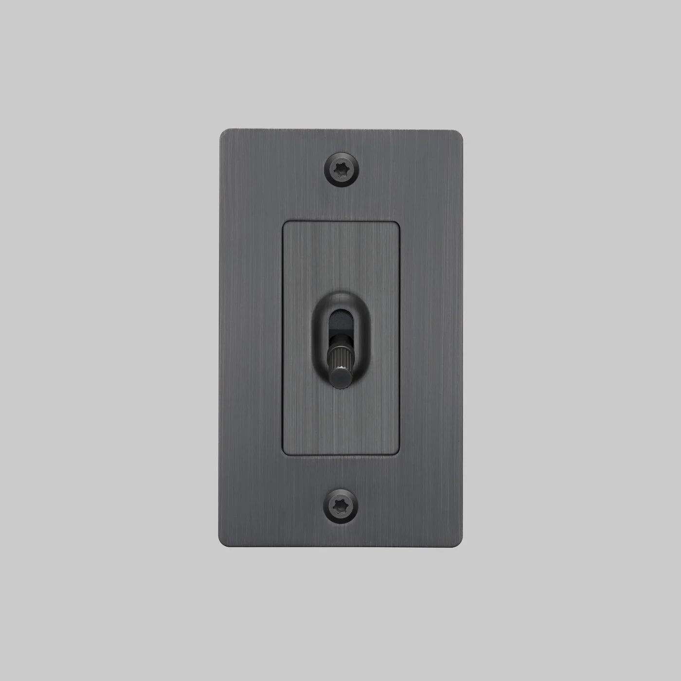 Linear Knurled Toggle Light Switch