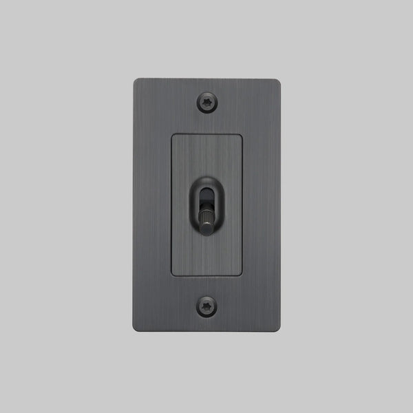 Linear Knurled Toggle Light Switch