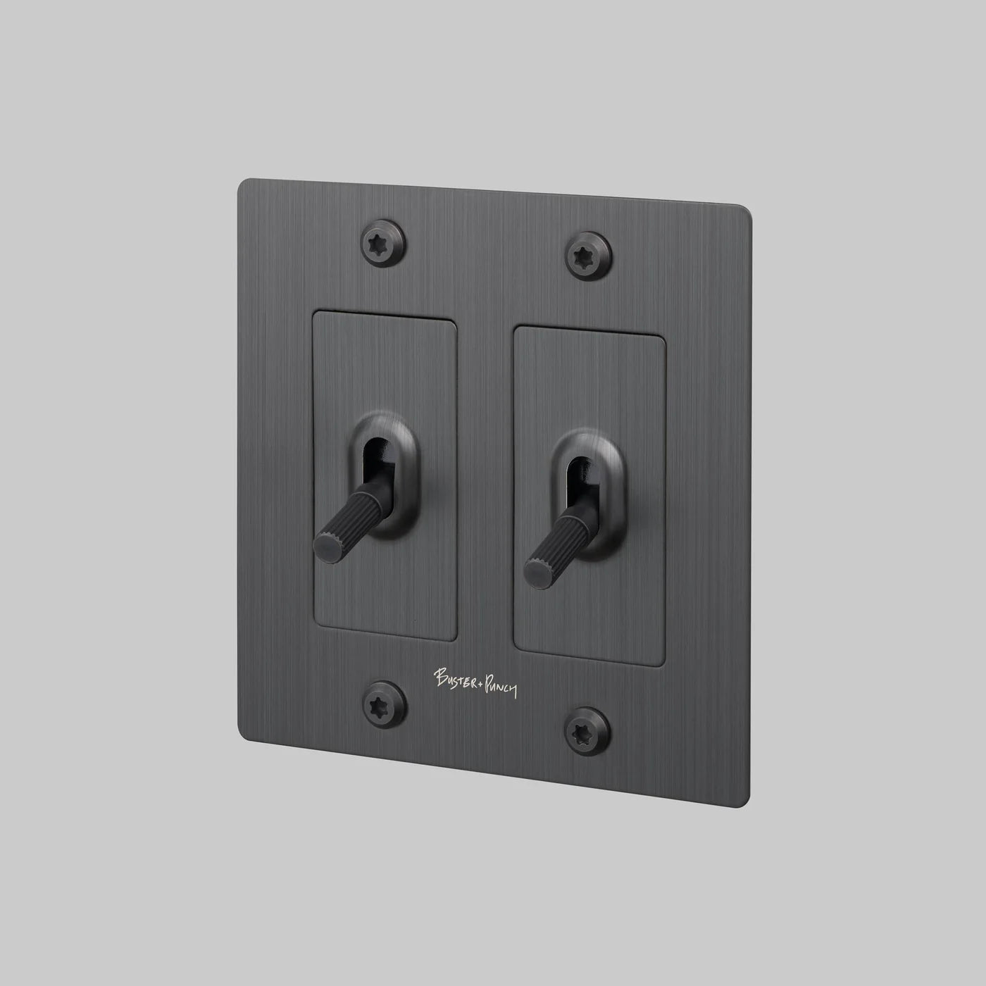Linear Knurled Toggle Light Switch