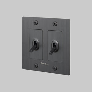 Linear Knurled Toggle Light Switch