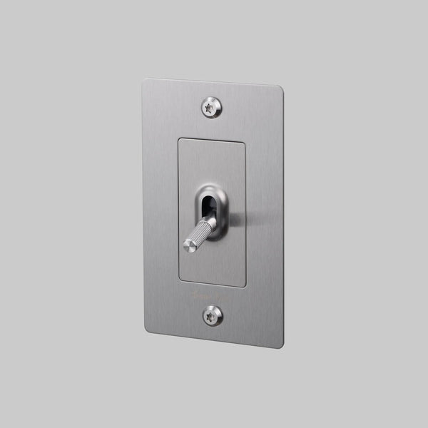 Linear Knurled Toggle Light Switch