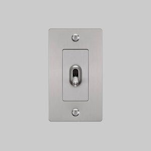 Linear Knurled Toggle Light Switch