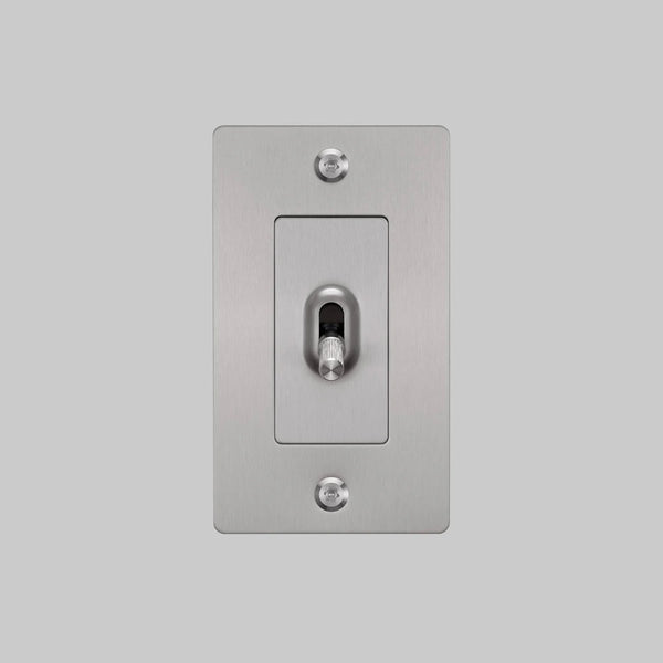 Linear Knurled Toggle Light Switch