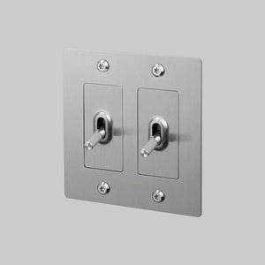 Linear Knurled Toggle Light Switch