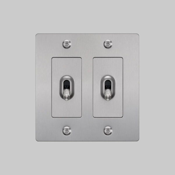 Linear Knurled Toggle Light Switch