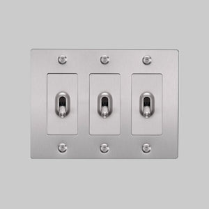 Linear Knurled Toggle Light Switch