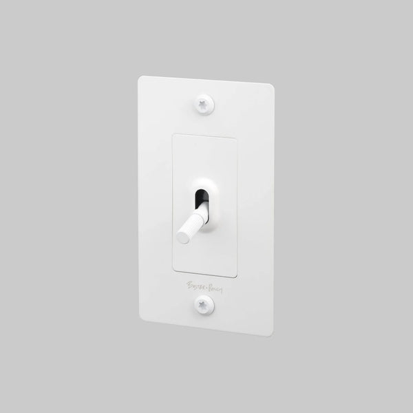 Linear Knurled Toggle Light Switch