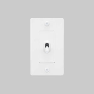 Linear Knurled Toggle Light Switch