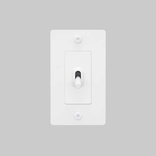 Linear Knurled Toggle Light Switch