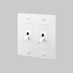 Linear Knurled Toggle Light Switch