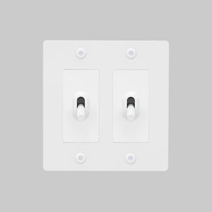 Linear Knurled Toggle Light Switch