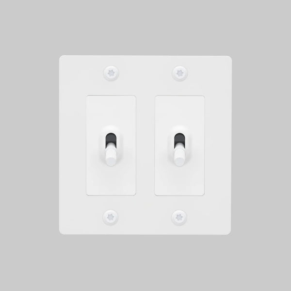 Linear Knurled Toggle Light Switch