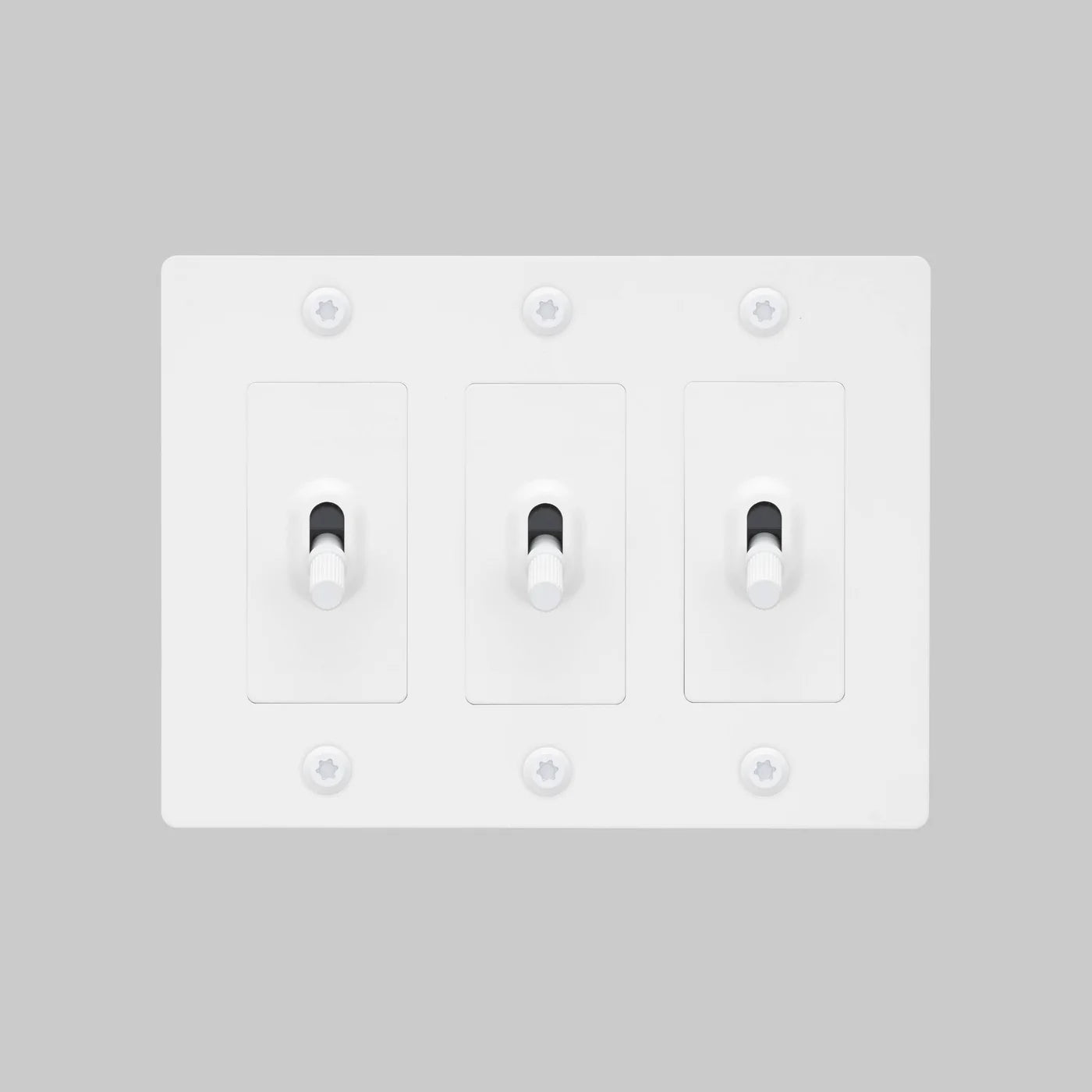Linear Knurled Toggle Light Switch