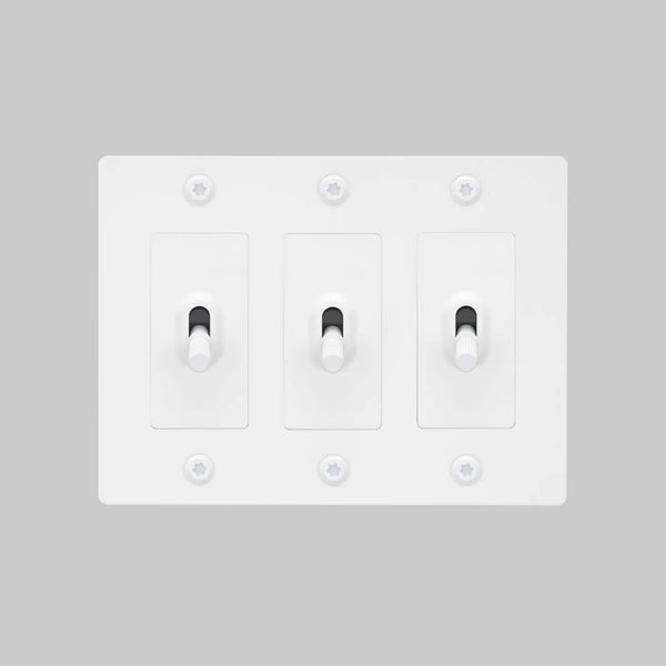 Linear Knurled Toggle Light Switch