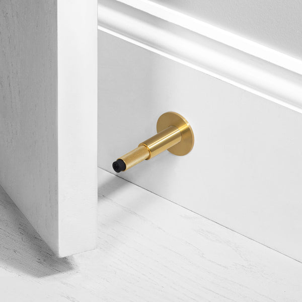 Knurled Wall Door Stop