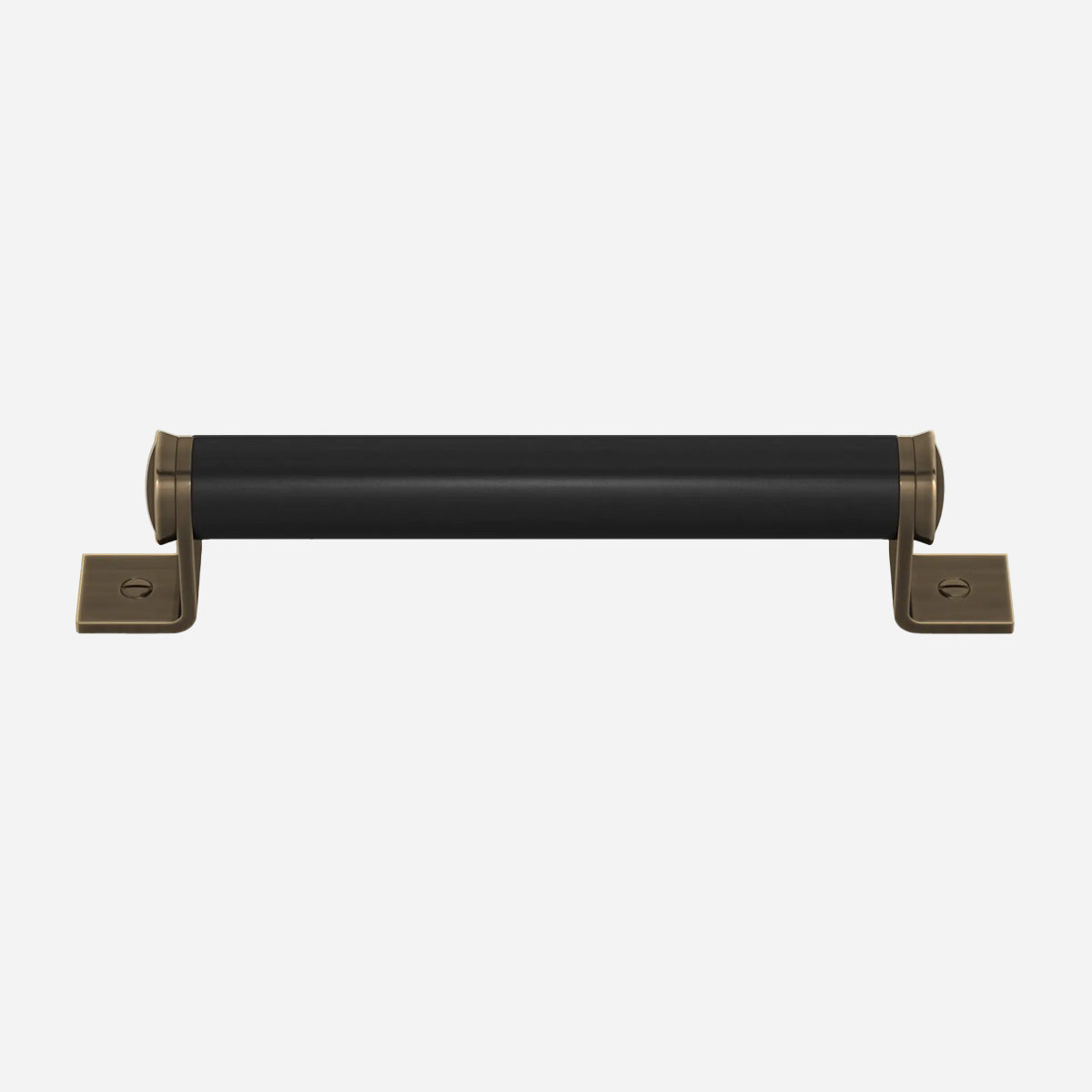 Bracket Recessed Leather Cabinet Pull