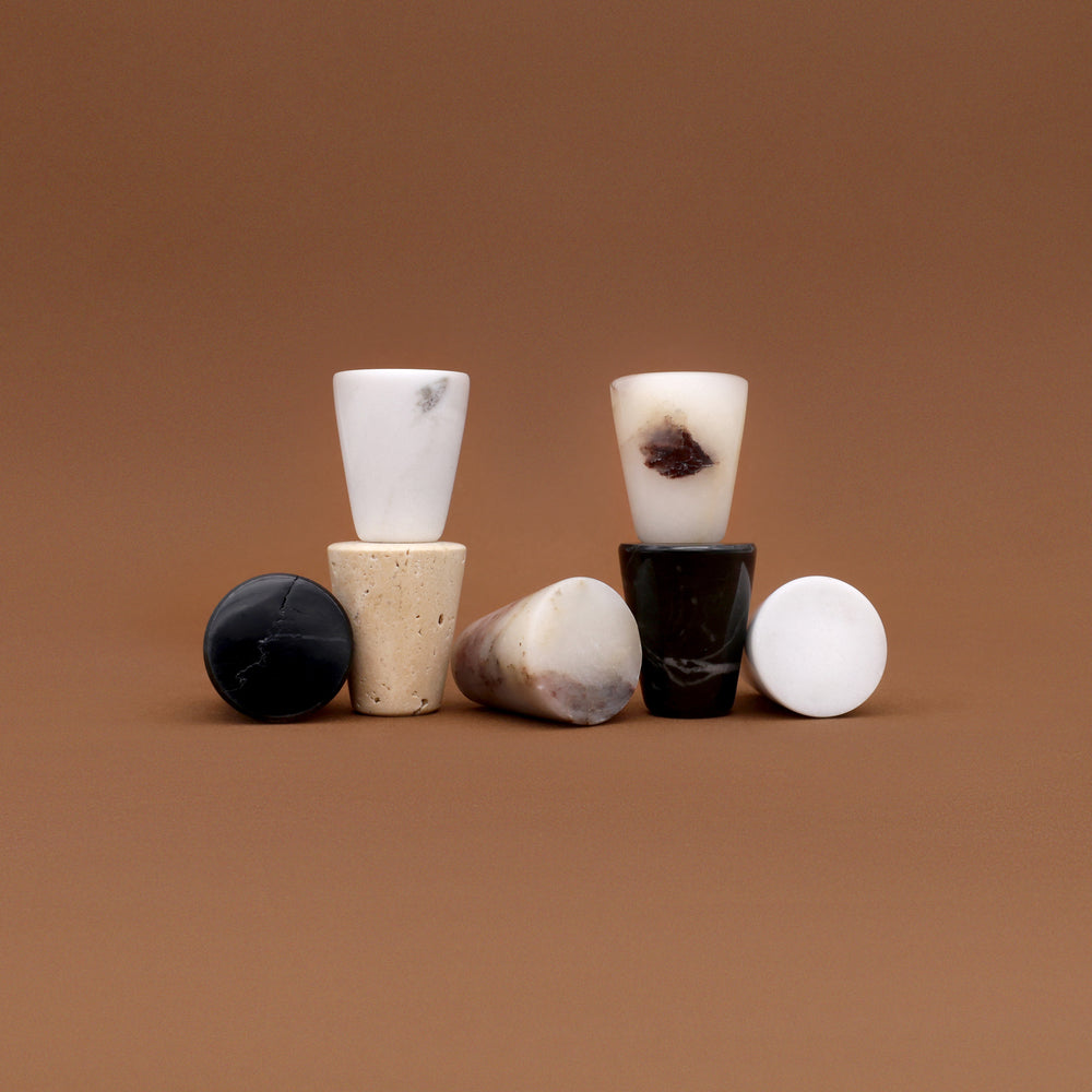 Marble Cone Cabinet Knob