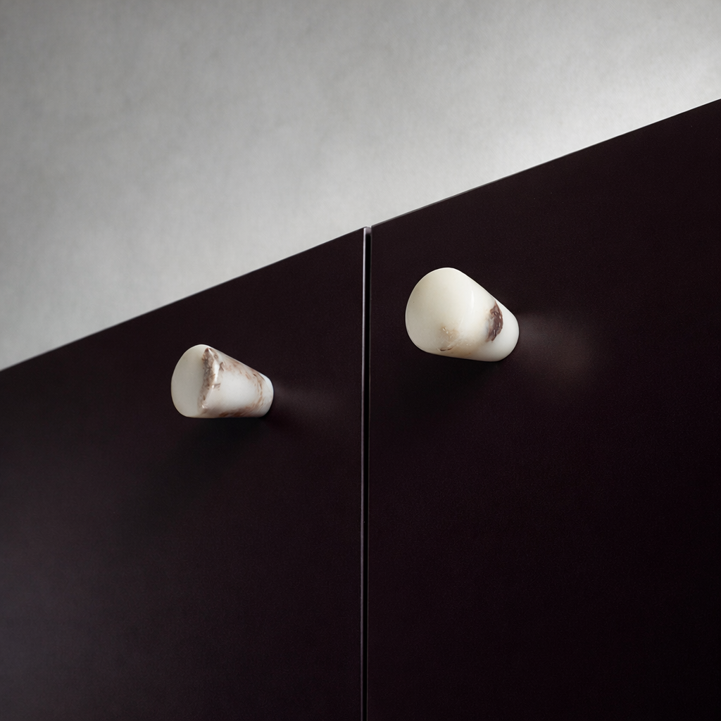 Marble Cone Cabinet Knob