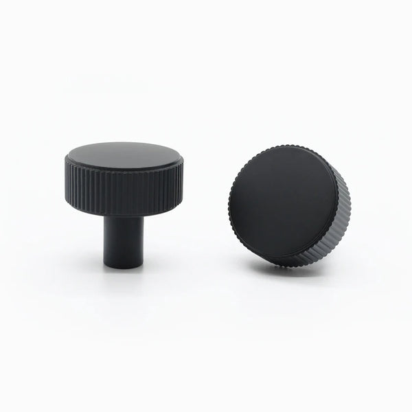 Ribbed Cabinet Knob