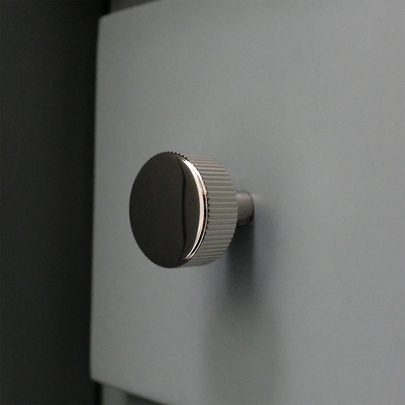 Ribbed Cabinet Knob