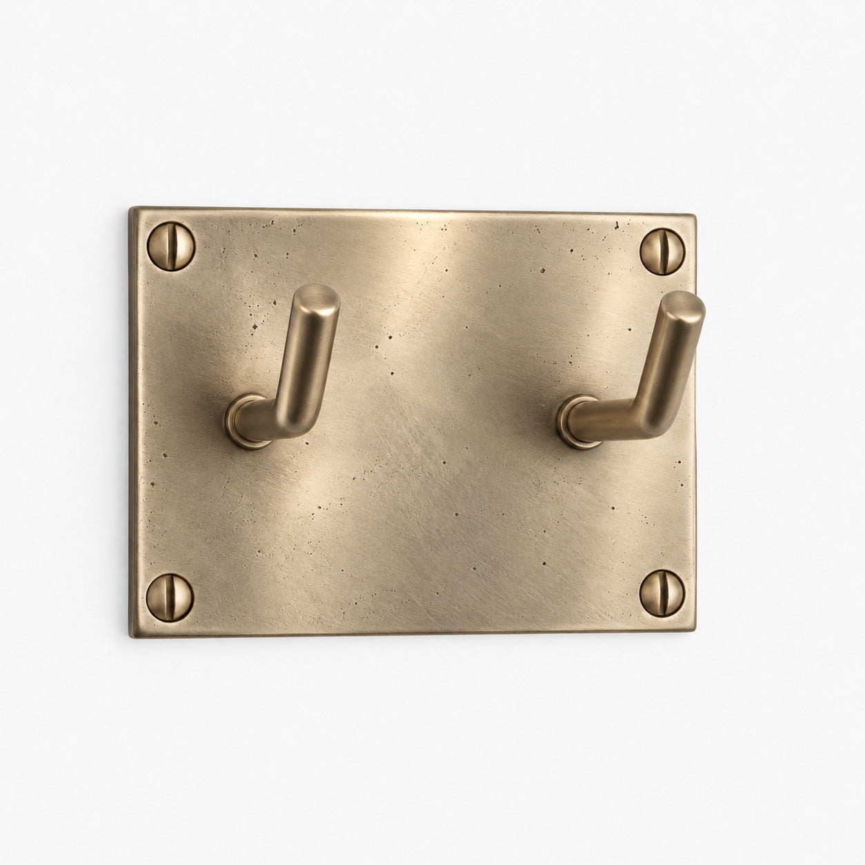 Solid Bronze Double Prong Girth Hook