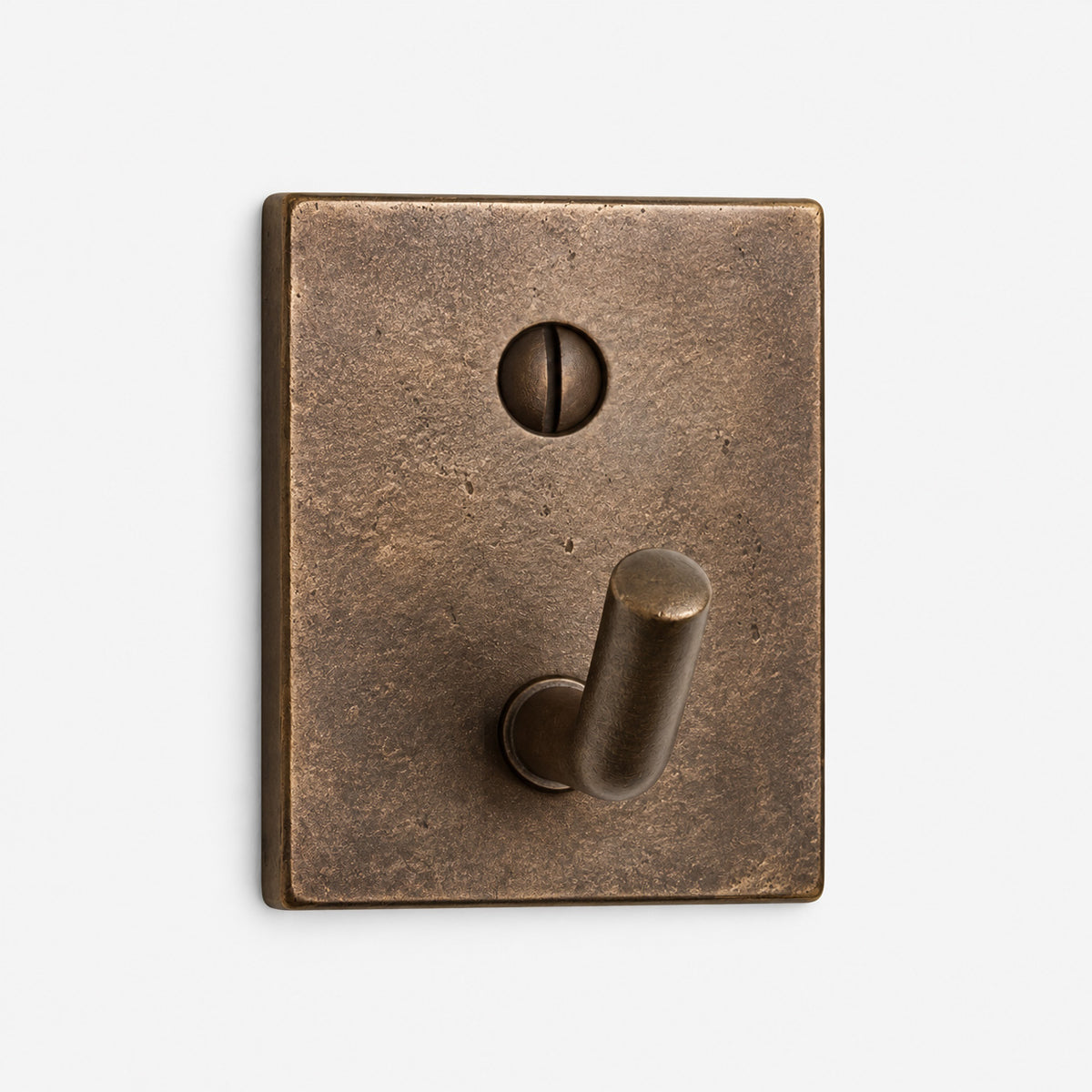 Solid Bronze Single Prong Girth Hook