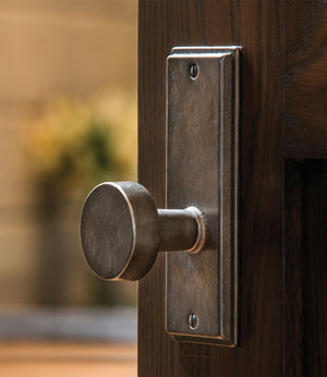 Builder Series Stepped Luna Door Knob Set