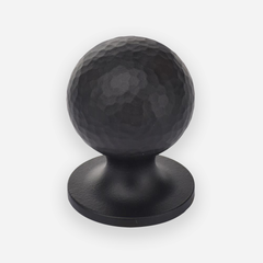 Hammered Orb Cabinet Knob