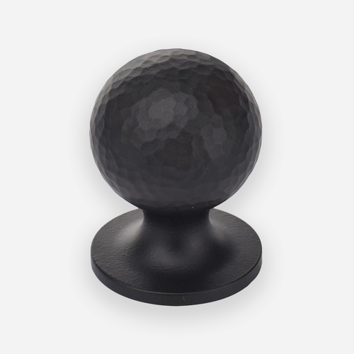 Hammered Orb Cabinet Knob